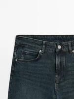 Slim fit mid-rise cropped jeans