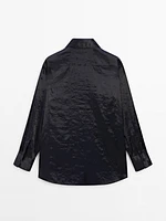 Flowing satin shirt - Limited Edition