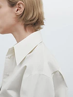 Long poplin shirt - Limited Edition