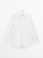 Long poplin shirt - Limited Edition