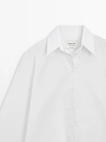 Long poplin shirt - Limited Edition