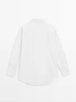 Long poplin shirt - Limited Edition