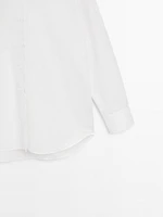 Long poplin shirt - Limited Edition