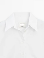 Long poplin shirt - Limited Edition