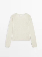 Bouclé wool blend sweater - Limited Edition