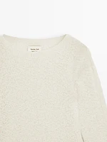 Bouclé wool blend sweater - Limited Edition