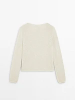 Bouclé wool blend sweater - Limited Edition