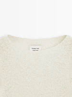 Bouclé wool blend sweater - Limited Edition