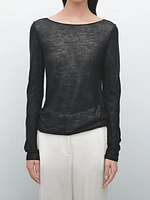 Crew neck cashmere sweater - Limited Edition