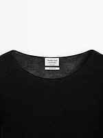 Crew neck cashmere sweater - Limited Edition