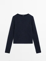 Brushed cashmere sweater - Limited Edition