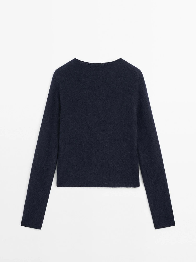 Brushed cashmere sweater - Limited Edition