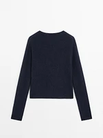 Brushed cashmere sweater - Limited Edition