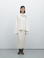 100% wool cape sweater - Limited Edition