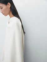 100% wool cape sweater - Limited Edition