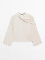 100% wool cape sweater - Limited Edition