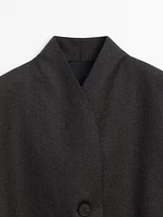 Lightweight 100% wool blazer