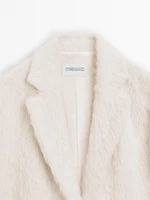 Fuzzy alpaca blazer - Limited Edition