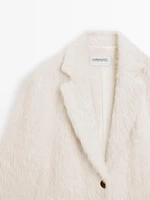 Fuzzy alpaca blazer - Limited Edition