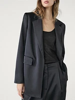 Satin co-ord blazer