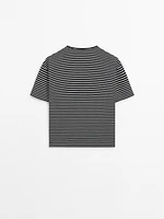 Striped short sleeve T-shirt