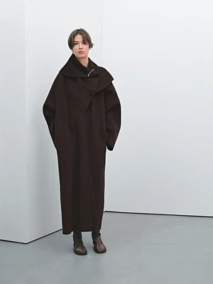 Wraparound collar coat - Limited Edition