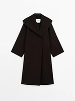 Wraparound collar coat - Limited Edition