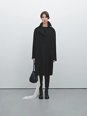 Two-button wool blend coat - Limited Edition