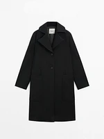 Two-button wool blend coat - Limited Edition