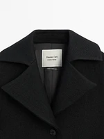 Two-button wool blend coat - Limited Edition