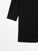 Two-button wool blend coat - Limited Edition