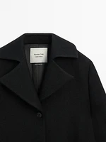 Two-button wool blend coat - Limited Edition