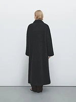 Thick fuzzy alpaca coat - Limited Edition