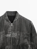 Jacquard bomber jacket - Limited Edition