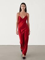 Long slip dress