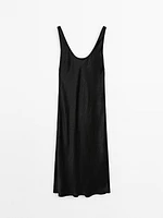 Midi slip dress