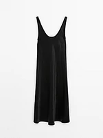 Midi slip dress