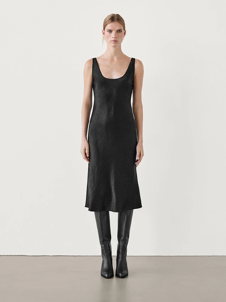 Midi slip dress