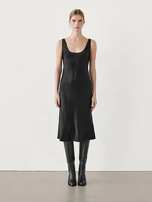 Midi slip dress