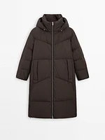 Technical down puffer jacket