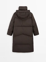 Technical down puffer jacket