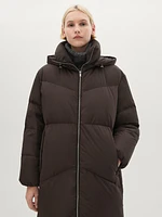 Technical down puffer jacket