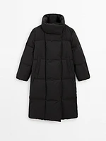 Long puffer jacket