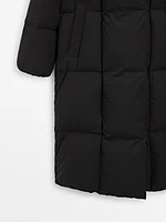 Long puffer jacket