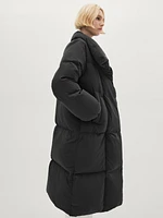 Long puffer jacket