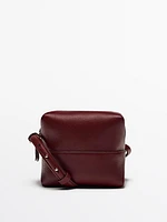 Nappa leather mini crossbody bag