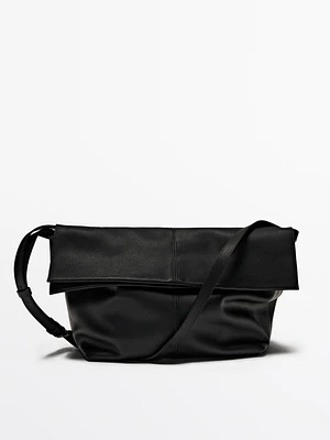 Multi-way nappa leather bag