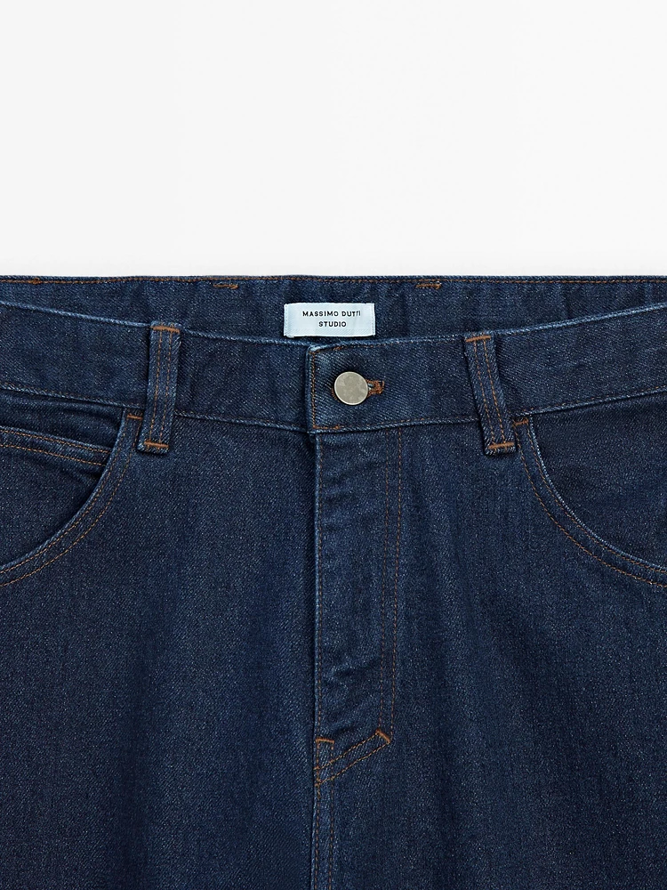 Cotton rinse jeans - Studio