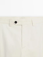 Wide-leg cotton trousers - Studio