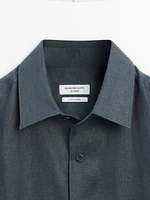 Linen relaxed fit shirt - Studio